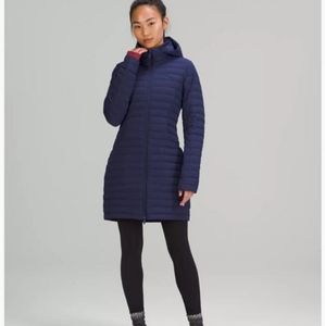Lululemon Pack it down long jacket size 12